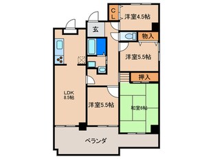 アーバンパーク関目の物件間取画像